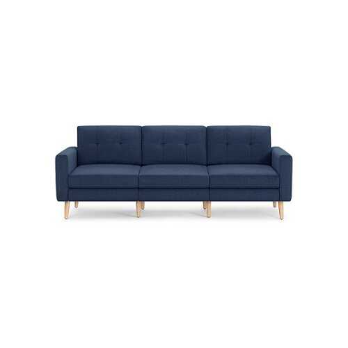 Rent to own Burrow - Mid-Century Nomad Sofa - Navy Blue