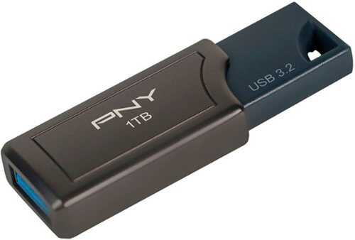 Rent to own PNY - 1TB PRO Elite V2 USB 3.2 Gen 2 Flash Drive - Black
