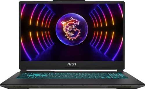 MSI - Cyborg 15.6" 144hz Gaming Laptop - Intel Core i5 - NVIDIA GeForce RTX 4050 - 512GB SSD - 8GB Memory - Black