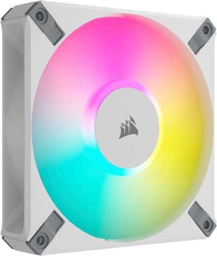 Rent to own CORSAIR - AF120 RGB ELITE 120mm Fluid Dynamic Bearing Triple Fan Kit with AirGuide Technology - White