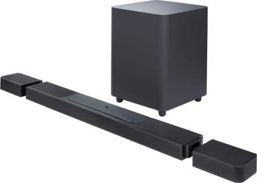 Rent to own JBL - BAR 1300X 11.1.4-channel soundbar with detachable surround speakers - Black