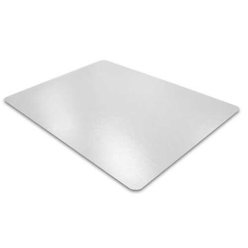 Rent to own Floortex - Valuemat Vinyl Rectangular Chair Mat for Hard Floor - 48" x 60" - Clear
