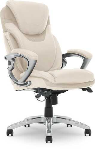 Rent to own Serta - Bryce Executive Office Chair with AIR Technology - Cream
