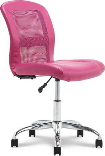 Rent to own Serta - Essentials Mesh Task Office Chair - Electric Pink