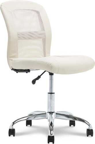 Rent to own Serta - Essentials Mesh Task Office Chair - Ivory