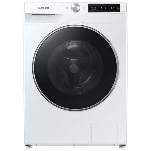 Rent to own Samsung - 2.5 cu. ft. Compact Front Load Washer with AI Smart Dial and Super Speed Wash - White