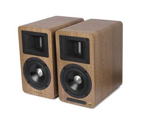 Rent to own Edifier - Airpulse A80 Hi-Res Active Speaker System (Pair) - Wood