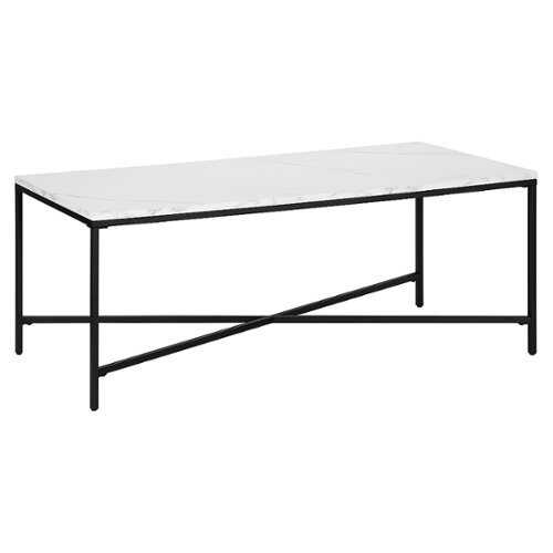 Rent to own Camden&Wells - Henley Coffee Table - Blackened Bronze/Faux Marble