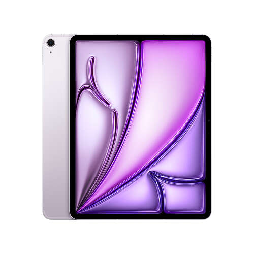 Rent to own Apple - 13-inch iPad Air (Latest Model) M2 chip Wi-Fi + Cellular 128GB - Purple (Verizon)