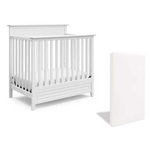 Rent to own Storkcraft - Petal Mini 4-in-1 Convertible Crib - White