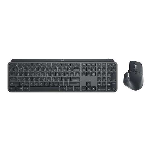 Rent to own Logitech - MX Keys Fullsize Wireless Keyboard and Mouse Bundle