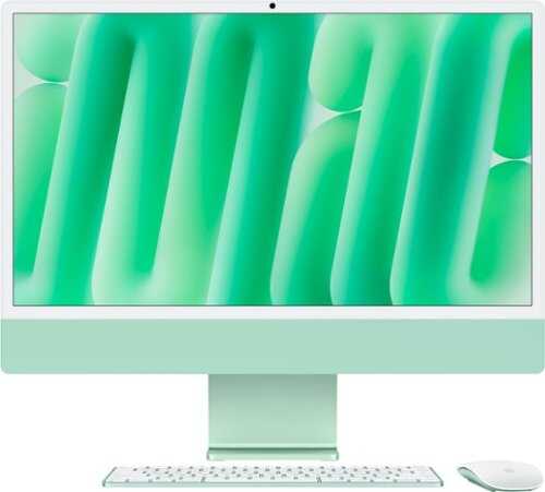 Rent to own Apple - iMac 24-inch All-in-One - M4 chip - Built for Apple Intelligence  - 16GB - 256GB SSD - (Latest Model) - Green