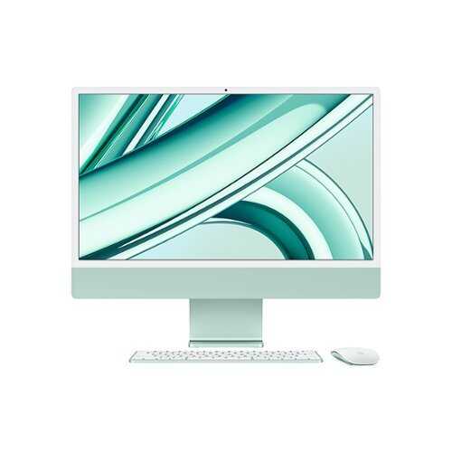 Rent to own Apple - iMac 24" All-in-One - M3 chip - 8GB Memory - 256GB (Latest Model) - Green
