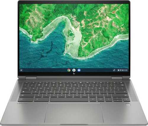 HP - 14" 2-in-1 Touch-Screen Chromebook - Intel Core i3 - 8GB Memory - 128GB SSD - Mineral Silver