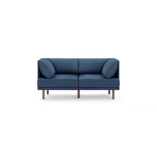 Rent to own Burrow - Contemporary Range 2-Seat Sofa - Navy Blue