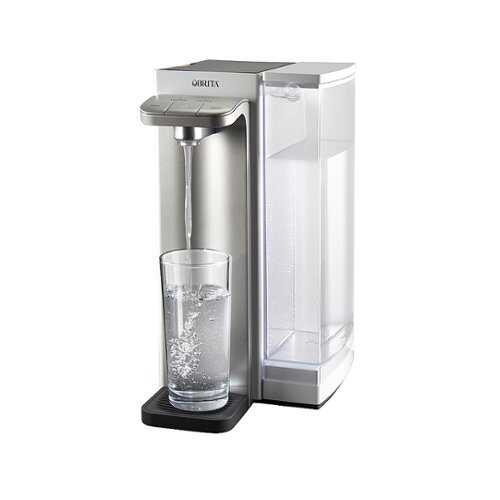 Rent to own Hamilton Beach - Brita Hub Instant Powerful Countertop Water Filtration System - WHITE