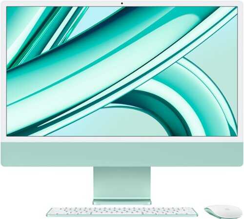 Rent to own Apple - iMac 24" All-in-One - M3 chip 8-Core - 8GB Memory - 256GB - Green