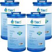 Rent to own Tier1 Pool & Spa Filter Cartridge 4-pk | Replacement for Waterway 817-4035, Teleweir 35 SF, Pleatco PWW35L, Unicel 4CH-935 and More | 35 sq ft Pleated Fabric Filter Media