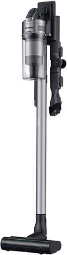 Rent to own Samsung - Jet™ 75+ Cordless Stick Vacuum with Additional Battery - Titan ChroMetal