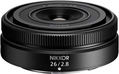 Rent to own Nikon - NIKKOR Z 26mm f/2.8 Pancake Lens for Z Series Mirrorless Cameras