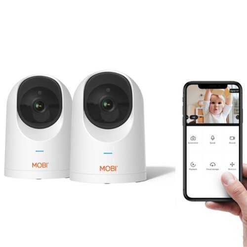 Rent To Own - MOBI - Cam Pro HD - 2 Pack - White