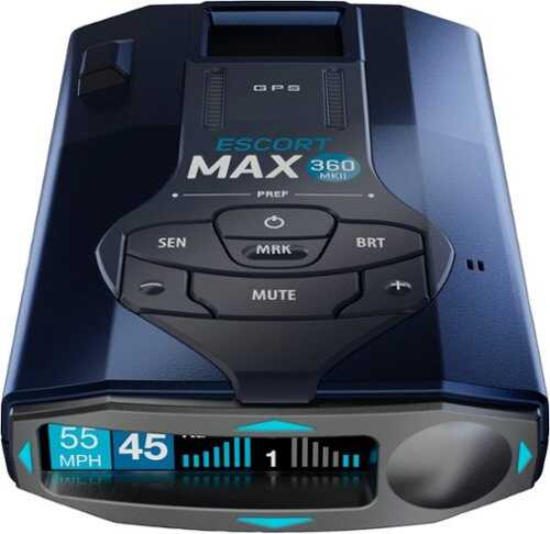 Rent to own Escort - MAX 360 MKII Radar and Laser Detector - Black