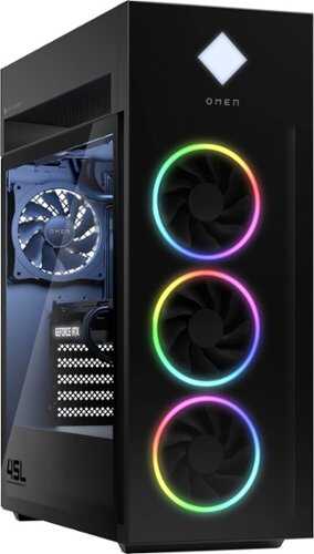 HP - 45L Gaming Desktop - Intel Core i9-13900KF - 32GB DDR5 Memory - NVIDIA GeForce RTX 4080 - 2TB SSD - Black