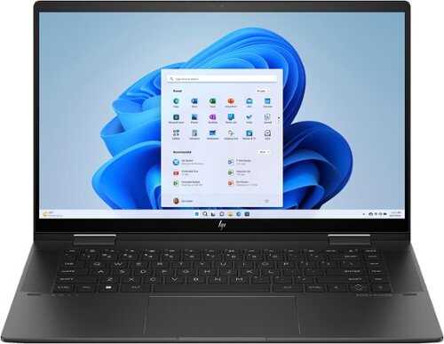 HP - ENVY 2-in-1 15.6" Full HD Touch-Screen Laptop - AMD Ryzen 7 7730U - 16GB Memory - 512GB SSD - Nightfall Black