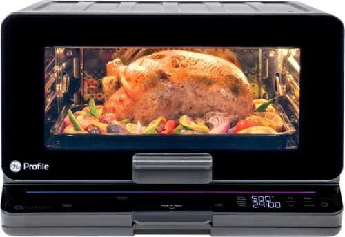 Rent to own GE Profile - 11-in-1 Smart Oven with No Preheat, Air Fry and WiFi - Black