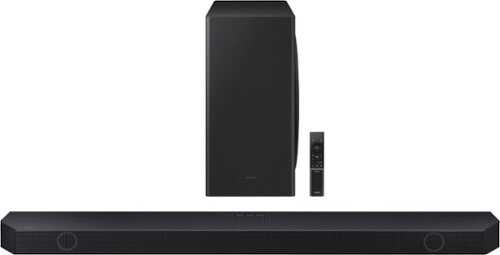 Rent to own Samsung - Q-series  5.1.2 ch Wireless Dolby ATMOS  Soundbar w/ Q Symphony - Black