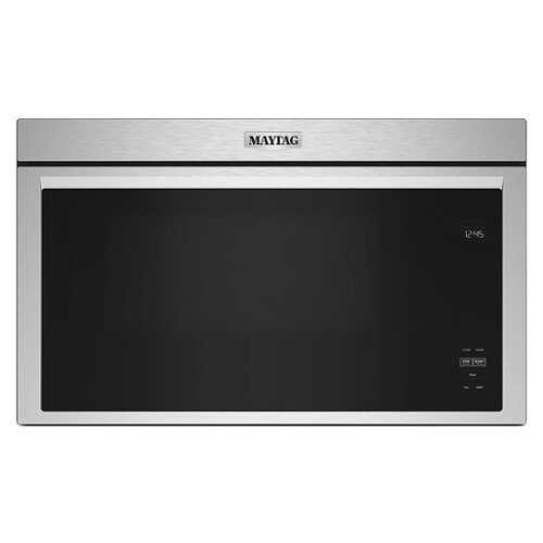 Rent to own Maytag - 1.1 Cu. Ft. Over-the-Range Microwave with Sensor Cooking - Stainless steel