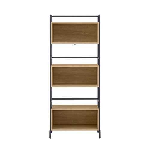 Walker Edison Modern OpenCubby Bookshelf Coastal Oak