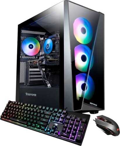 iBUYPOWER - SlateMRI5N36T01 Gaming Desktop – Intel Core i5-13600KF – 16GB Memory – NVIDIA GeForce RTX 3060Ti 8GB – 1TB NVMe - Black