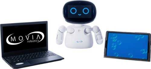 Rent to own Movia - HomePal Robot-Assisted Learning Instruction for the Home - White