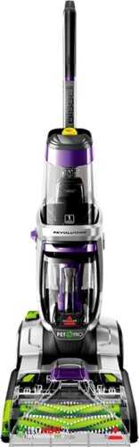 Rent to own BISSELL ProHeat 2X Revolution Pet Pro Plus Carpet Cleaner - silver/purple