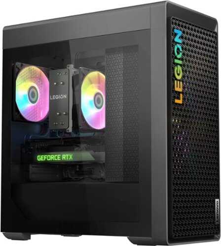 Rent To Own - Lenovo - Legion Tower 5 AMD Gaming Desktop - AMD Ryzen 7-7700X - 16GB Memory - NVIDIA RTX 4070 - 512GB SSD + 1TB HDD - Storm Gray