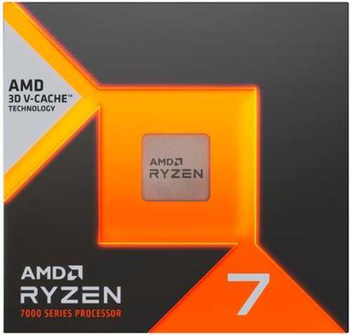 Rent to own AMD - Ryzen 7 7800X3D 8-Core - 16-Thread 4.2 GHz (5.0 GHz Max Boost) Socket AM5 Unlocked Desktop Processor - Black