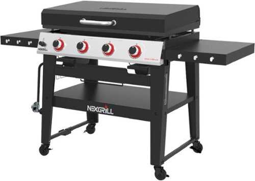 Rent to own Nexgrill - Daytona Stainless Steel Gas Griddle - Black