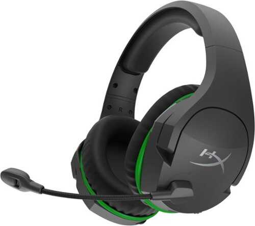 Rent to own HyperX - CloudX Stinger Core Wireless Stereo Gaming Headset for Xbox X|S and Xbox One - Black and green
