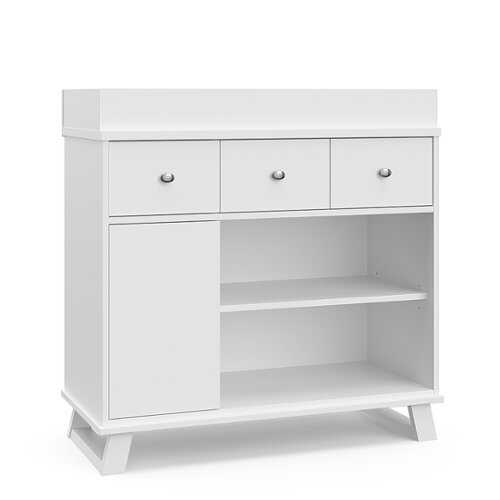 Rent to own Storkcraft - Modern Nursery Changing Table Dresser - White
