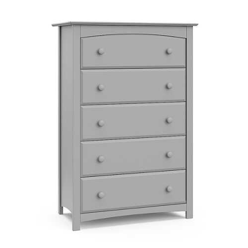 Rent to own Storkcraft - Kenton 5-Drawer Dresser - Pebble Gray