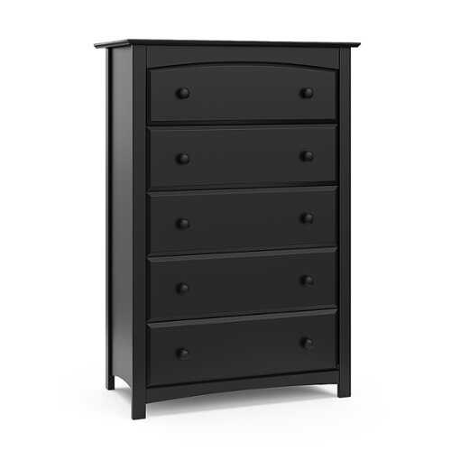 Rent to own Storkcraft - Kenton 5-Drawer Dresser - Black