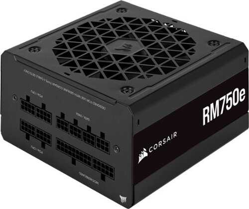 Rent to own CORSAIR - RMe Series RM750e 80 PLUS Gold Fully Modular Low-Noise ATX 3.0 and PCIE 5.0 Power Supply - Black