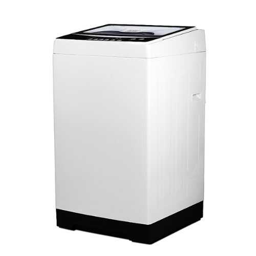 Rent to own Black+Decker - BLACK+DECKER Small Portable Washer, Portable Washer 1.7 Cu.Ft. with 6 Cycles, Transparent Lid & LED Display - White