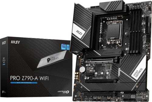 Rent to own MSI - Pro Z790-A WIFI  (Socket 1700) USB 3.2 Intel Motherboard - Black