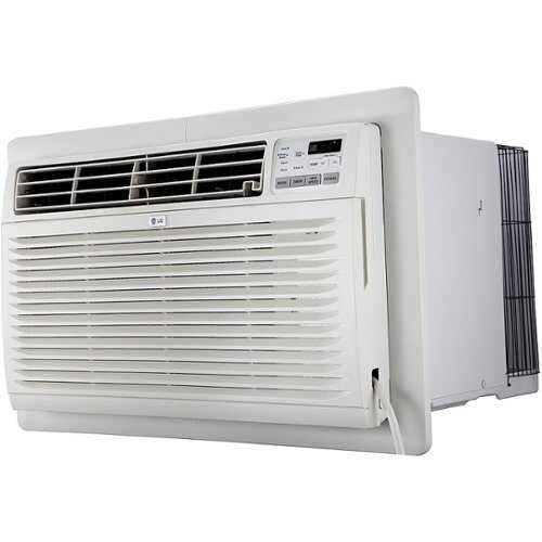 Rent To Own - LG - 550 Sq. Ft. 11,500 BTU In Wall Air Conditioner - White