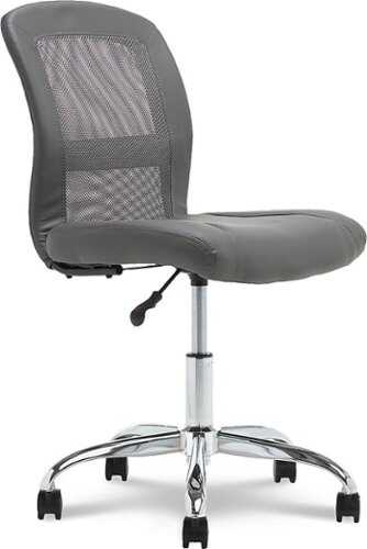 Rent to own Serta - Essentials Mesh Task Office Chair - Moonrock Gray