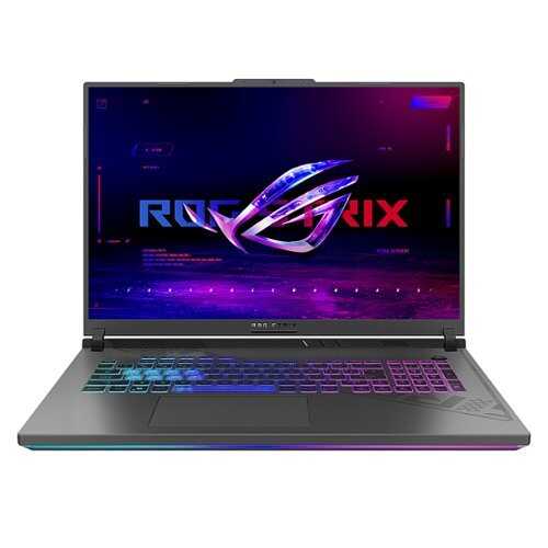 Buy Now, Pay Later - ASUS - ROG Strix 18" Gaming Laptop - Intel Core i9-13980HX - 16GB DDR5 Memory - NVIDIA GeForce RTX 4070 V8G Graphics - 1TB SSD - Eclipse Gray