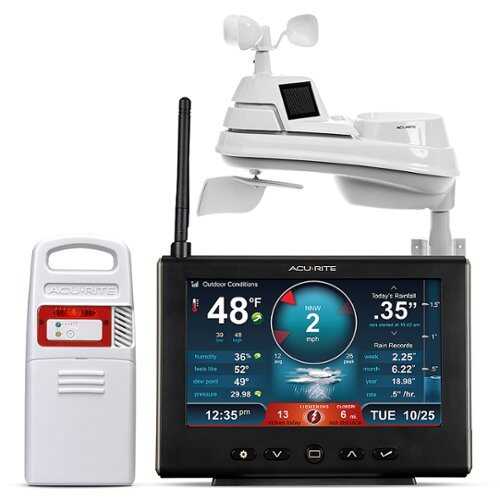Rent to own AcuRite - Iris (5-in-1) Pro Weather Station with High-Definition Display and Lightning Detection