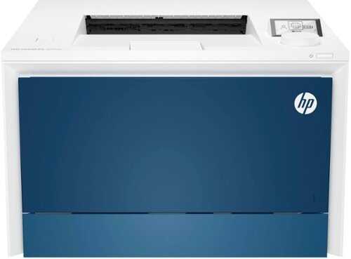 Rent to own HP - LaserJet Pro 4201dw Wireless Color Laser Printer - White/Blue